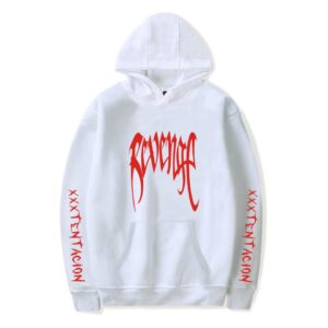 XXXTentacion Hoodies - Solid Color Popular Rapper XXXTentacion Revenge Icon Hoodie
