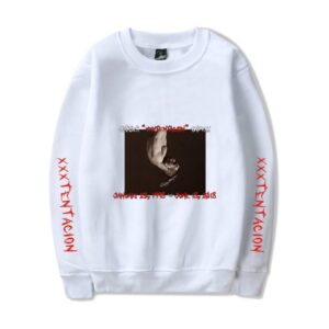 XXXTentacion Sweatshirts - Solid Color Popular Rapper XXXTentacion Commemorate Icon Sweatshirt