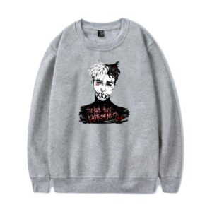 XXXTentacion Sweatshirts - Solid Color Popular Rapper XXXTentacion Icon Super Cool Sweatshirt