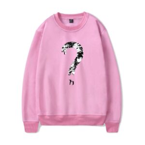 XXXTentacion Sweatshirts - Solid Color Popular Rapper XXXTentacion Question Mark Icon Sweatshirt