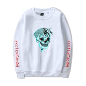 XXXTentacion Sweatshirts - Solid Color Popular Rapper XXXTentacion Sweatshirt