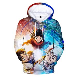 Yashahime: Princess Half-Demon Hoodies -  Inuyasha Pullover Hooded Sweatshirt