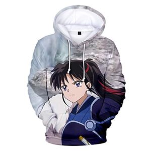 Yashahime: Princess Half-Demon Hoodies -  Inuyasha Pullover Hooded Sweatshirt